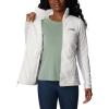 Columbia womens Basin Trail III Full Zip(Sea Salt/Nimbus Grey)
