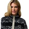 Columbia womens Benton Springs Printed 1/2 Snap(Black Deschutes Days)