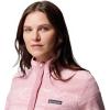 Columbia womens Benton Springs Printed 1/2 Snap(Eraser Pink Deschutes Days)
