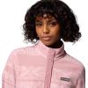 Columbia womens Benton Springs Printed 1/2 Snap(Eraser Pink Deschutes Days)