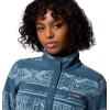 Columbia womens Benton Springs Printed 1/2 Snap(Everblue Deschutes Days)