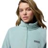 Columbia womens Benton Springs Relaxed Full Zip(Crushed Blue)