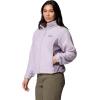 Columbia womens Benton Springs Relaxed Full Zip(Lavender Pearl)