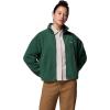 Columbia womens Benton Springs Relaxed Full Zip(Rain Forest)
