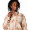 Columbia womens Benton Springs Shirt Jacket II(Camel Brown Omblur)