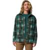 Columbia womens Benton Springs Shirt Jacket II(Rain Forest Omblur)