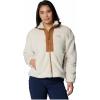 Columbia womens Boundless Discovery Sherpa Full Zip II(Chalk/Camel Brown)