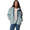 Columbia womens Boundless Discovery Sherpa Full Zip II(Crushed Blue/Everblue)