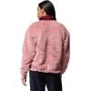 Columbia womens Boundless Discovery Sherpa Full Zip II(Eraser Pink/Rich Wine)