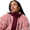 Columbia womens Boundless Discovery Sherpa Full Zip II(Eraser Pink/Rich Wine)