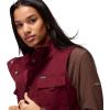 Columbia womens Brea Falls Vest(Rich Wine)