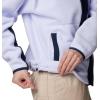 Columbia womens Cloud Point Snap Fleece(Collegiate Navy/Snowdrift)