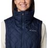 Columbia womens Copper Crest II Mid Vest(Collegiate Navy)