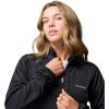 Columbia womens Essential Hike Grid Fleece Full Zip(Black)