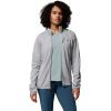Columbia womens Essential Hike Grid Fleece Full Zip(Columbia Grey/Columbia Grey)