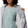 Columbia womens Essential Hike Grid Fleece Full Zip(Columbia Grey/Columbia Grey)