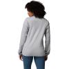 Columbia womens Essential Hike Grid Fleece Full Zip(Columbia Grey/Columbia Grey)