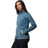 Columbia womens Essential Hike Grid Fleece Full Zip(Everblue/Crushed Blue)
