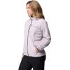 Columbia womens Essential Hike Grid Fleece Full Zip(Lavender Pearl/Black)