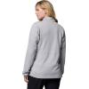 Columbia womens Essential Hike Grid Fleece Half Zip(Columbia Grey/Columbia Grey)