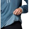 Columbia womens Essential Hike Grid Fleece Half Zip(Everblue/Crushed Blue)