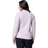 Columbia womens Essential Hike Grid Fleece Half Zip(Lavender Pearl/Black)