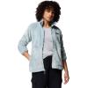 Columbia womens Fire Side Full Zip III(Crushed Blue)