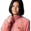 Columbia womens Fire Side Full Zip III(Pink Agave)