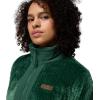 Columbia womens Fire Side Full Zip III(Rain Forest)