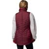 Columbia womens Mix It Around Long Vest II(Rich Wine)