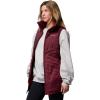 Columbia womens Mix It Around Long Vest II(Rich Wine)