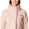 Columbia womens Panorama Long Jacket(Dusty Pink)