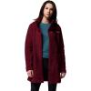 Columbia womens Panorama Long Jacket(Rich Wine)