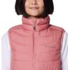 Columbia womens Powder Lite II Vest(Pink Agave)