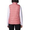Columbia womens Powder Lite II Vest(Pink Agave)