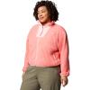 Columbia womens Sequoia Grove Full Zip Fleece(Alpenglow/Pink Sand)