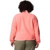 Columbia womens Sequoia Grove Full Zip Fleece(Alpenglow/Pink Sand)