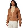 Columbia womens Sequoia Grove Full Zip Fleece(Camel Brown/Canoe)
