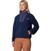 Columbia womens Sequoia Grove Full Zip Fleece(Collegiate Navy/Nocturnal)