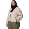 Columbia womens Sequoia Grove Full Zip Fleece(Dark Stone/Black)