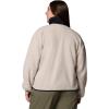 Columbia womens Sequoia Grove Full Zip Fleece(Dark Stone/Black)
