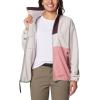 Columbia womens Sequoia Grove Full Zip Fleece(Dark Stone/Pink Agave)