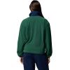 Columbia womens Sequoia Grove Full Zip Fleece(Rain Forest/Collegiate Navy)