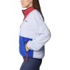 Columbia womens Sequoia Grove Full Zip Fleece(Snowdrift/Clematis Blue)
