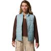 Columbia womens Sienna Hill Quilted Vest(Crushed Blue)