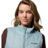 Columbia womens Sienna Hill Quilted Vest(Crushed Blue)