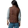 Columbia womens Sienna Hill Quilted Vest(Tobacco)