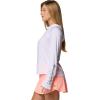 Columbia womens Tidal Light II Hoodie(Agate/Satin Pink Logo)