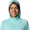 Columbia womens Tidal Light II Hoodie(Gulf Stream)