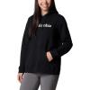 Columbia womens Trek Graphic Hoodie(Black/Gem Columbia)